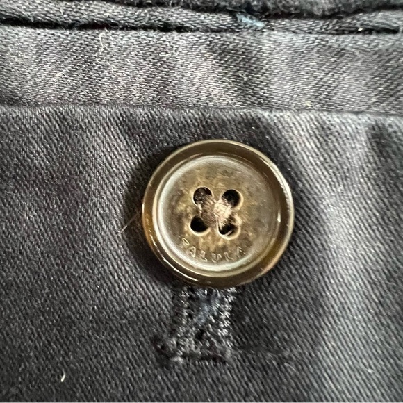 ARITZIA TALULA cuffed chino low rise stretchy blue shorts, size 00. - Picture 6 of 9